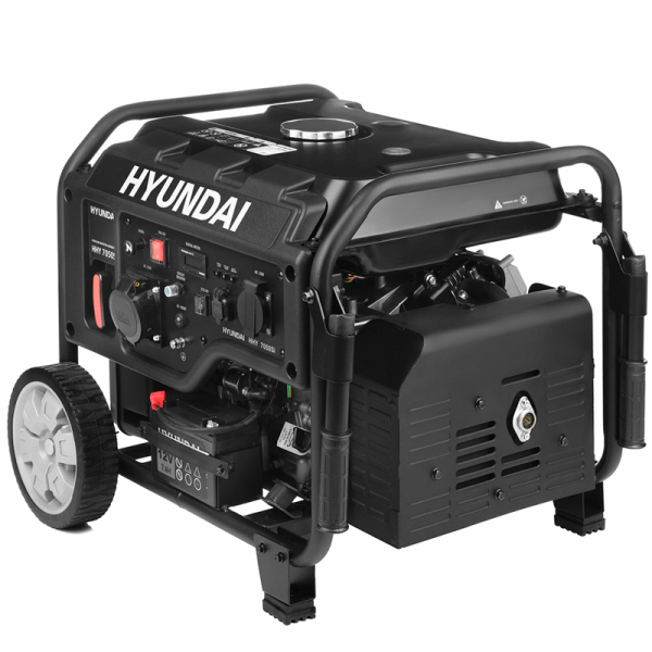 Бензиновый инверторный генератор Hyundai HHY 7050Si для гаража фото