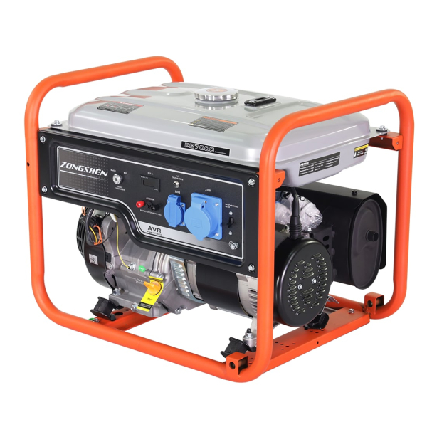 Бензиновый генератор Zongshen PB 7000 2-х тактный фото