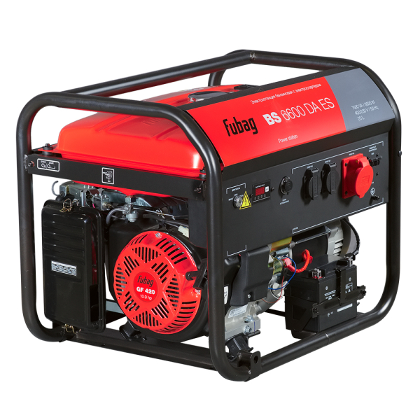 Бензиновый генератор Fubag BS 6600 DA ES 641693 4-х тактный фото