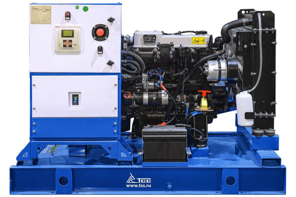 Дизельный генератор ТСС ЭД-16-Т400-2РПМ5 на шасси с АВР 039344 на колесах фото