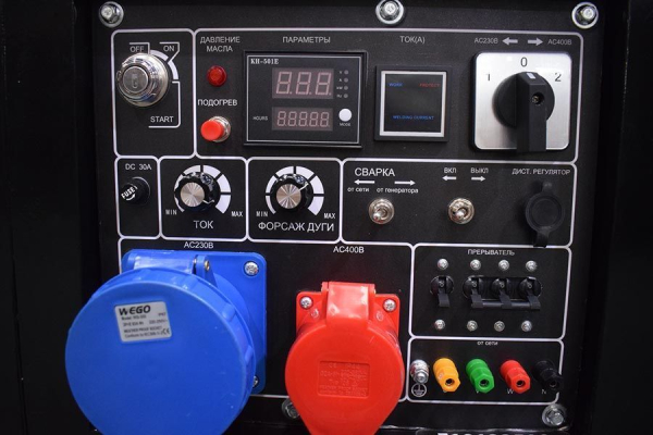 Дизельный сварочный генератор ТСС DGW 10.0/300ED-R3 026498 портативный фото