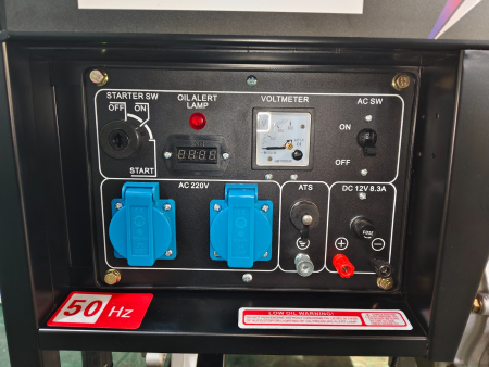 Дизельный генератор Zammer S9500DE - 6,5кВт фото