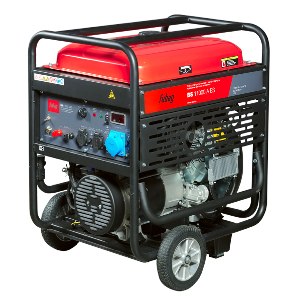 Бензиновый генератор Fubag BS 11000 A ES 2-х тактный фото