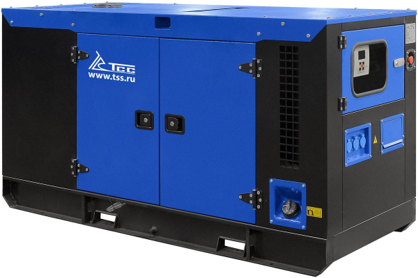 Дизельный генератор ТСС АД-24С-Т400 в шумозащитном кожухе с АВР 025279 4-х тактный фото