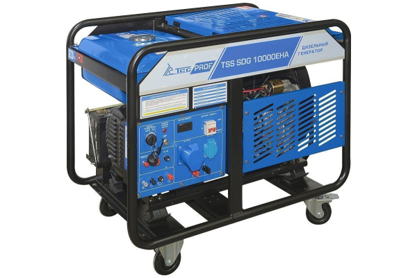 Дизельный генератор ТСС SDG 10000EHA 100137 2-х тактный фото