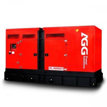 Дизельный генератор AGG C275D5 в кожухе фото