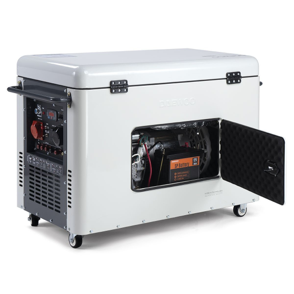 Дизельный генератор DAEWOO DDAE 11000DSE-3 DDAE 11000DSE-3 на колесах фото