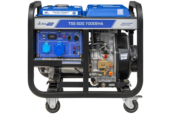 Дизельный генератор ТСС SDG 7000EHA 100033 Дизельный генератор ТСС SDG 7000EHA 100033 фото