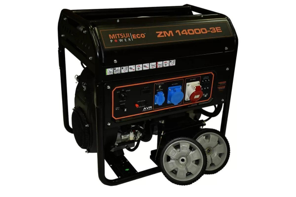 Бензиновый генератор Mitsui ZM 14000 E-3 синхронный Бензиновый генератор Mitsui ZM 14000 E-3 синхронный фото