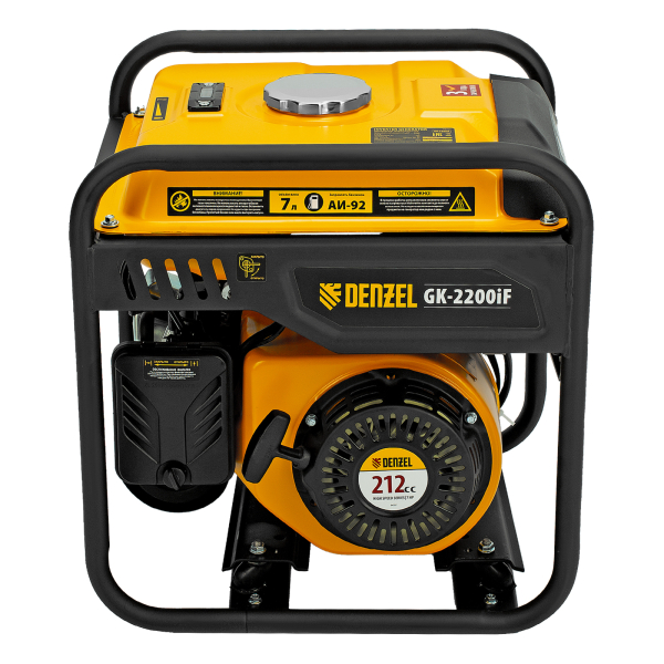 Бензиновый инверторный генератор DENZEL GK-2200iF 2-х тактный фото