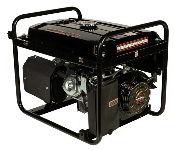 Бензиновый генератор Lifan 7 GF2-3 (7500-3) передвижной фото