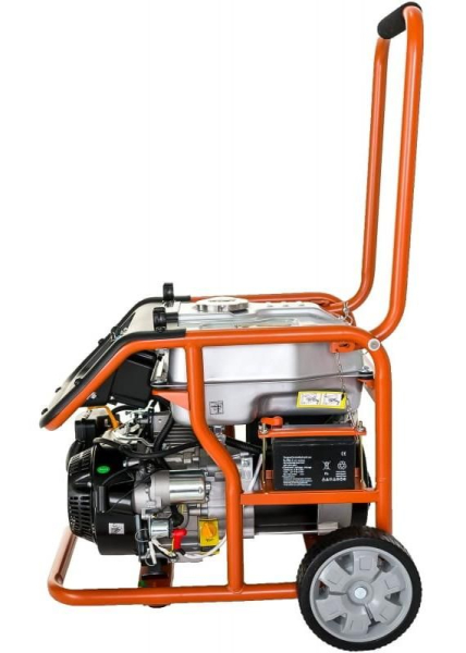 Бензиновый генератор Zongshen KB 5000 передвижной фото