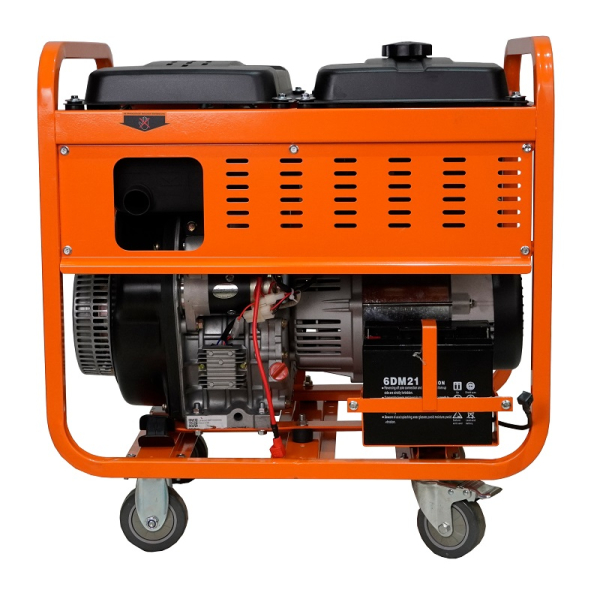 Дизельный генератор Lifan DG6500EA 00157306 передвижной фото