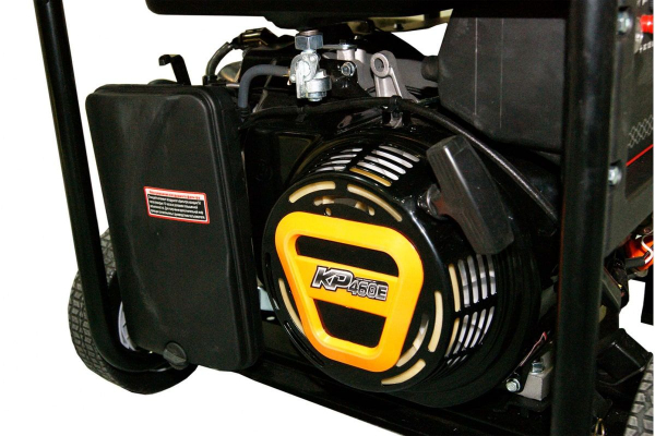 Бензиновый генератор Lifan 10500E-3U передвижной фото