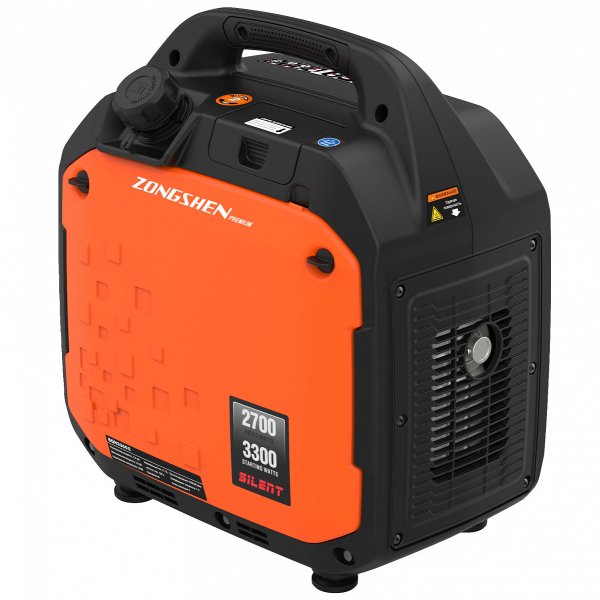 Бензиновый инверторный генератор Zongshen BQH 3300 E 2-х тактный фото