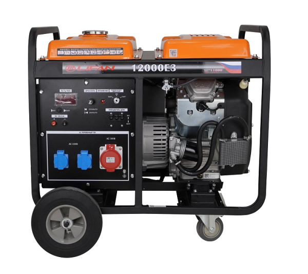 Бензиновый генератор Lifan 10 GF2-4 (LF12000E3) 2-х тактный фото