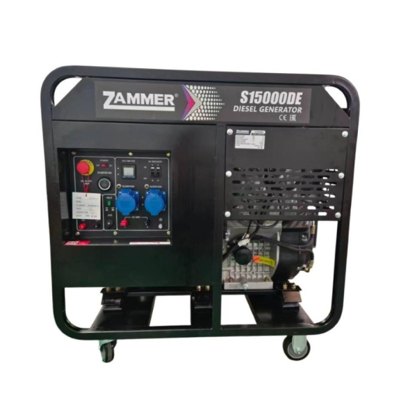 Дизельный генератор Zammer S15000DE S15000DE 2-х тактный фото