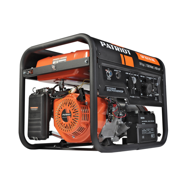Бензиновый генератор PATRIOT GP 8210 AE 4-х тактный фото