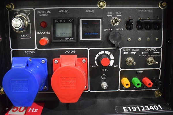 Дизельный сварочный генератор ТСС DGW 7.0/250ED-R3 026497 стационарный фото