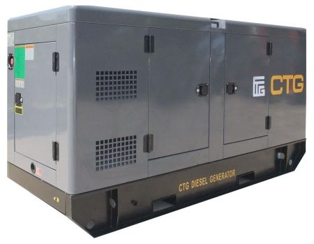 Дизельный генератор CTG AD-220RE в кожухе с АВР фото