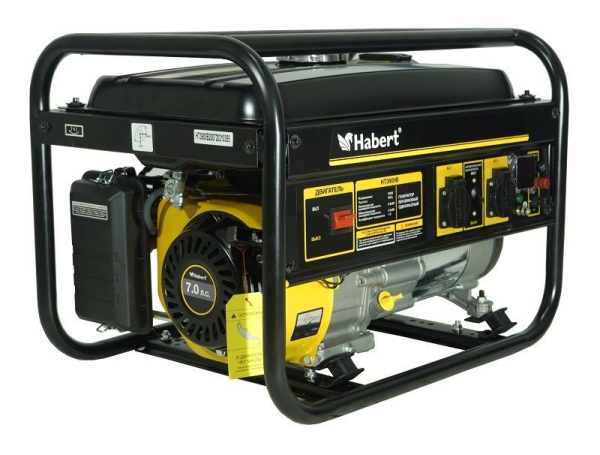 Бензиновый генератор Habert HT3900B для дачи фото