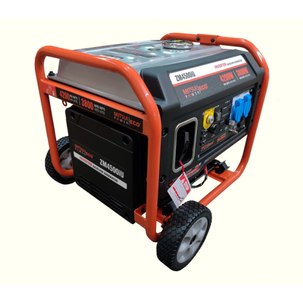 Бензиновый инверторный генератор Mitsui ZM 4500 IU 2-х тактный фото