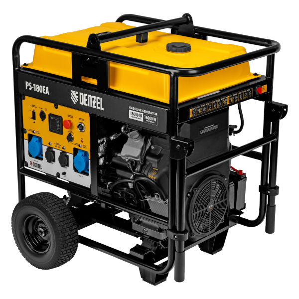 Бензиновый генератор DENZEL PS-180EA переносной фото