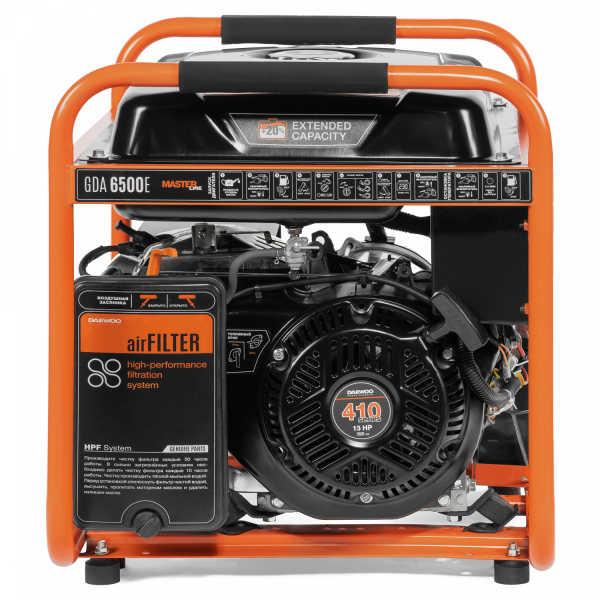 Бензиновый генератор DAEWOO GDA 6500E 2-х тактный фото