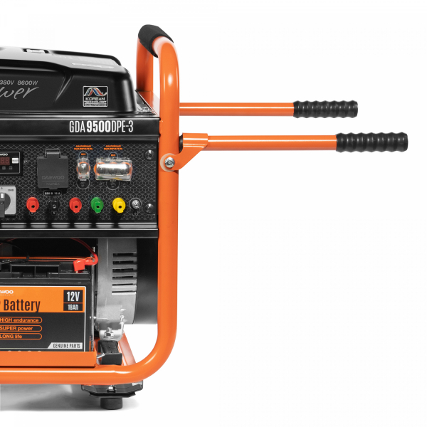 Бензиновый генератор DAEWOO GDA 9500DPE-3 2-х тактный фото