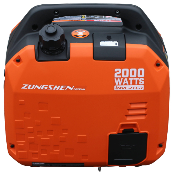 Бензиновый инверторный генератор Zongshen BQH 2000 2-х тактный фото