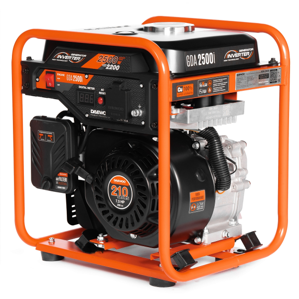 Бензиновый инверторный генератор DAEWOO GDA 2500i 2-х тактный фото