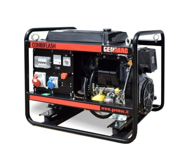 Дизельный сварочный генератор GenMac COMBIFLASH G250KEO  на колесах фото