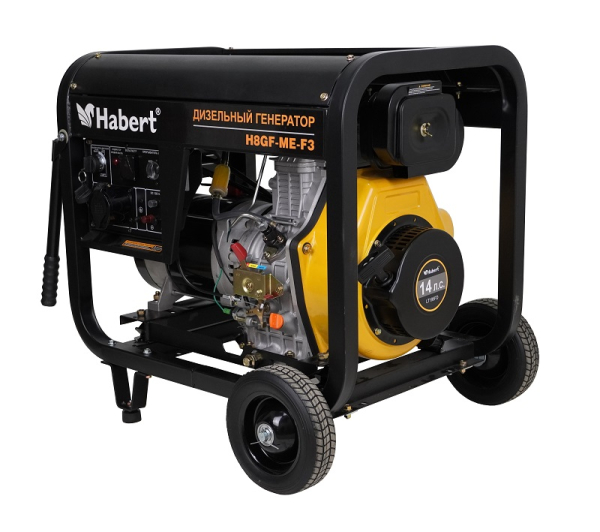 Дизельный генератор Habert H8GF-ME-F3 57567 передвижной фото