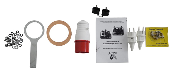 Дизельный генератор Habert H12E3-ATS 00159597 на колесах фото