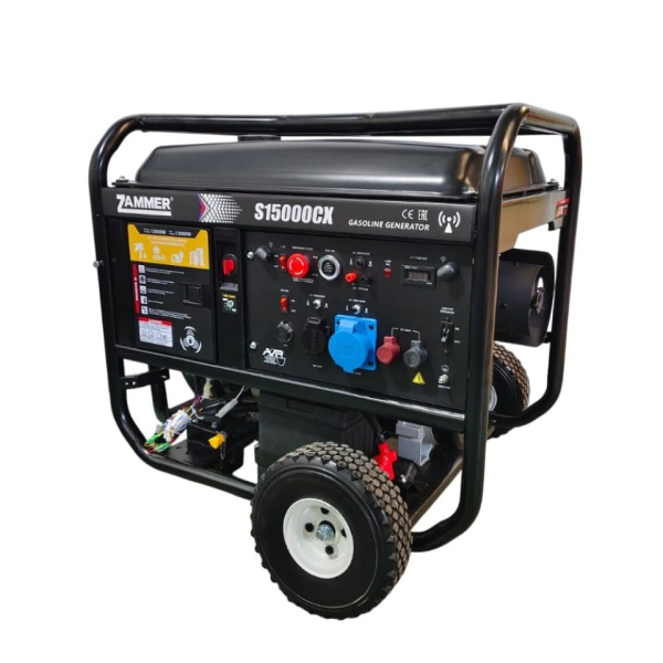 Бензиновый генератор Zammer S15000CX фото