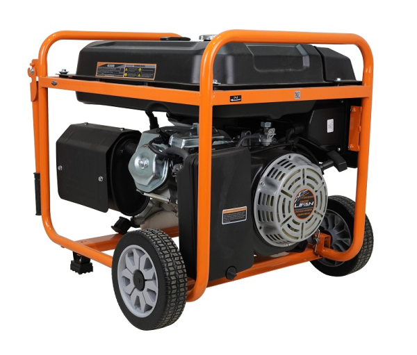 Бензиновый генератор Lifan 5 GF-3 (LF6500) передвижной фото