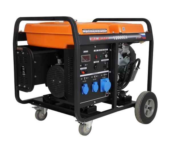 Бензиновый генератор Lifan 10 GF-5A (LF12000ЕА) 4-х тактный фото