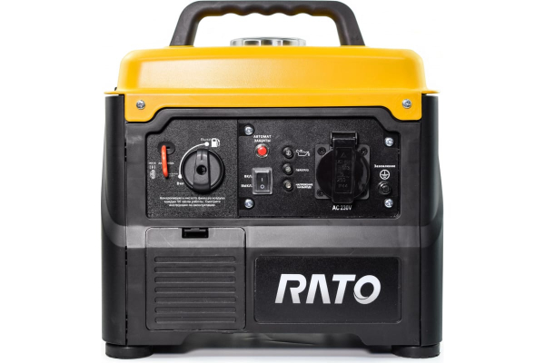 Бензиновый инверторный генератор RATO R1000i для гаража фото