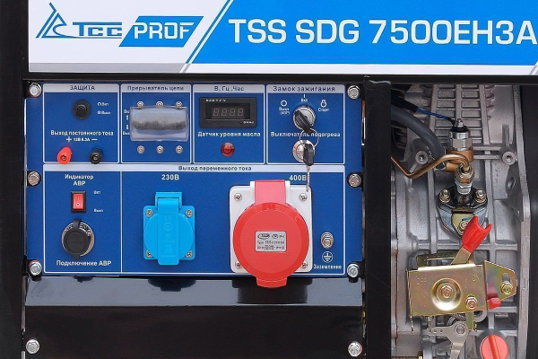 Дизельный генератор ТСС SDG 7500EH3A 100027 Дизельный генератор ТСС SDG 7500EH3A 100027 фото