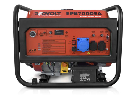 Бензиновый генератор REDVOLT EPB7000EA Бензиновый генератор REDVOLT EPB7000EA фото