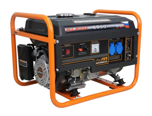 Бензиновый генератор Lifan 3 GF-6 (LF3500) 2-х тактный фото