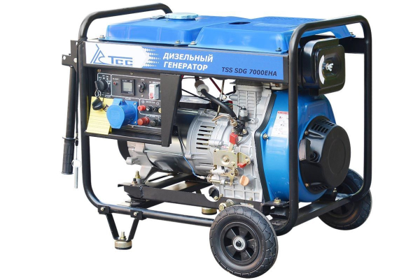 Дизельный генератор ТСС SDG 7000EHA с АВР 033540 фото