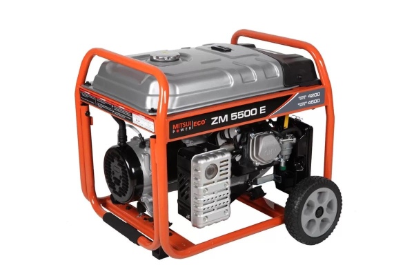 Бензиновый генератор Mitsui ZM 5500 E 2-х тактный фото