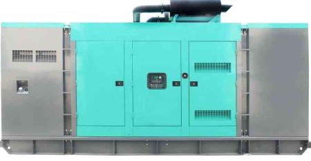 Дизельный генератор Амперос АД 800-Т400 в кожухе с АВР фото