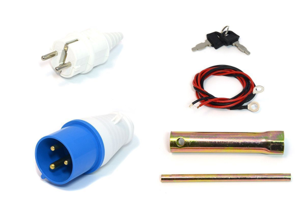 Бензиновый генератор ТСС SGG 7000EA 030020
 для газового котла фото