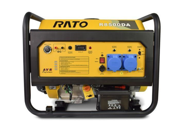 Бензиновый генератор RATO R8500DA э/c + подготовка к автозапуску передвижной фото