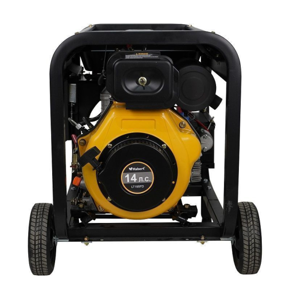 Дизельный генератор Habert H8GF-ME-F3 57567 на колесах фото