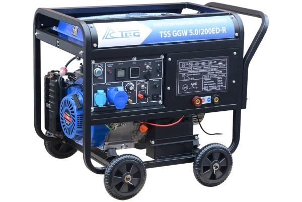 Бензиновый сварочный генератор ТСС GGW 5.0/200ED-R фото