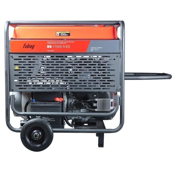 Бензиновый генератор Fubag BS 17000 A ES передвижной фото