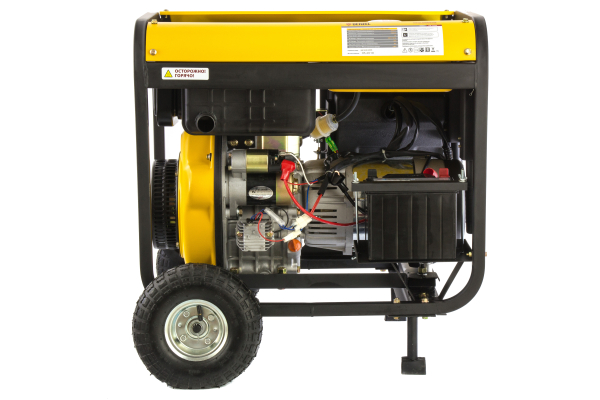 Дизельный генератор DENZEL DD6300Е 94657 4-х тактный фото